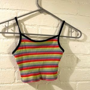 shein kids crop top multicolor adjustable stale